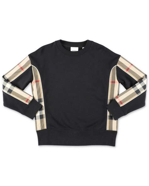 burberry felpa nera|burberry clothing for men.